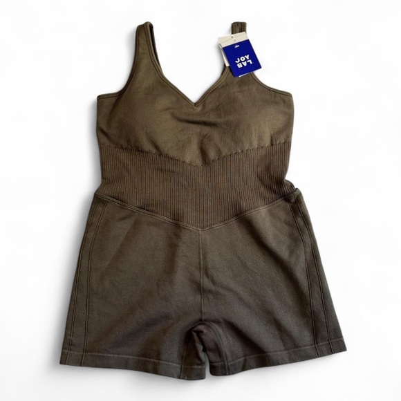 Joy Lab NWT Women's XXL Standard Fit Body Suit Gray Green - Picture 1 of 4